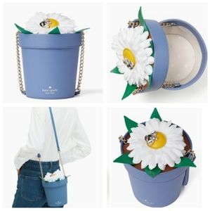 Kate Spade Daisy Flower Pot Purse